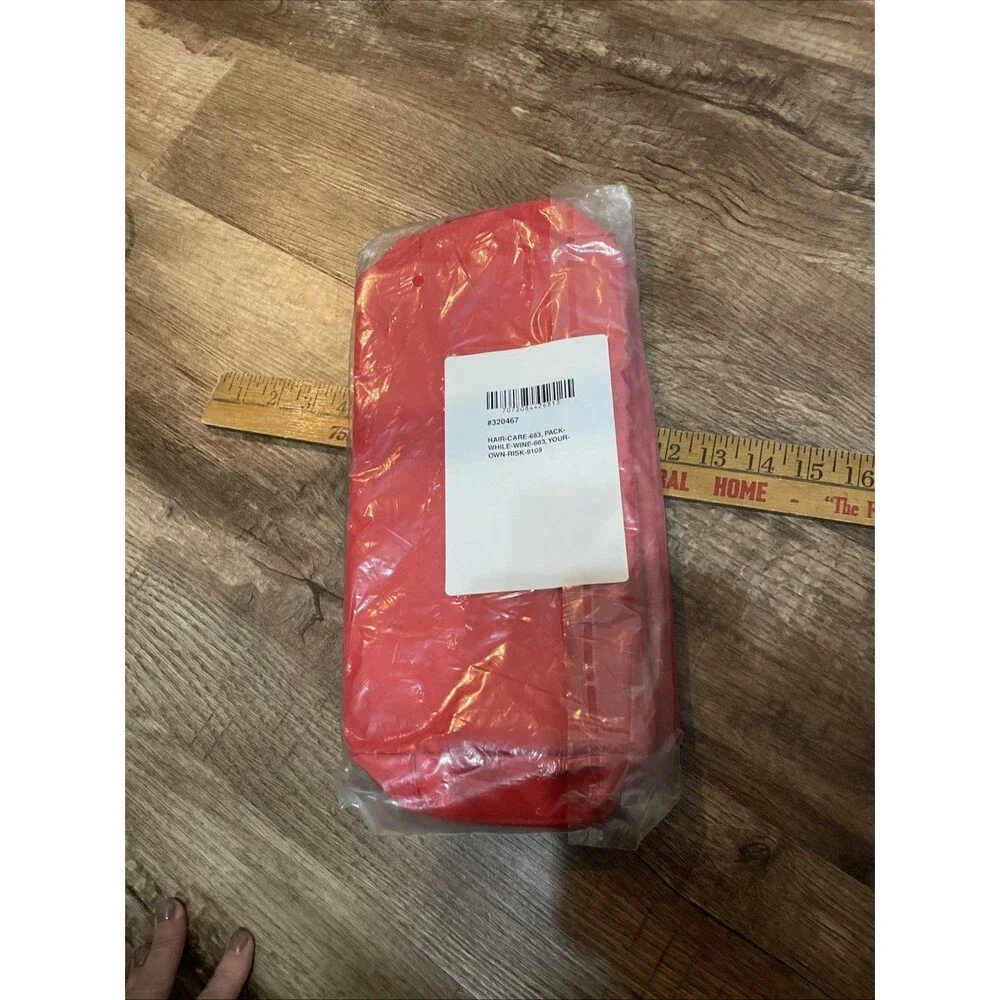 Airportag Packing Bag 4.4L Travel Pouch Bag Accessory New “hair Care” Red